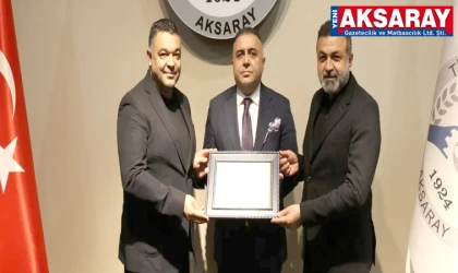 ATSO Yönetimine Teşekkür Belgesi