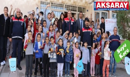 Çocuklara su bilinci eğitimi
