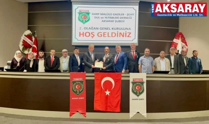 DEDE MEHMET AKBULUT YENİDEN BAŞKAN SEÇİLDİ  Gaziler Derneğinden birlik mesajı