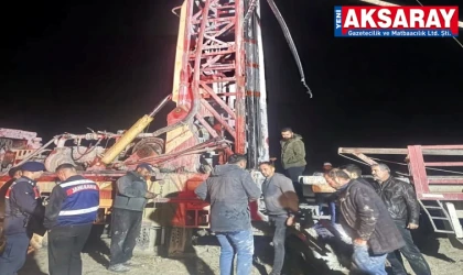 ESKİL’DE SONDAJ KAZASI Kolu Koptu