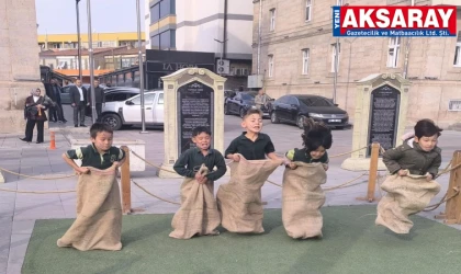 Geleneksel Çocuk Oyunları Şenliği yapıldı