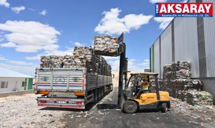 Haftada 160 ton atık geri dönüştürülüyor