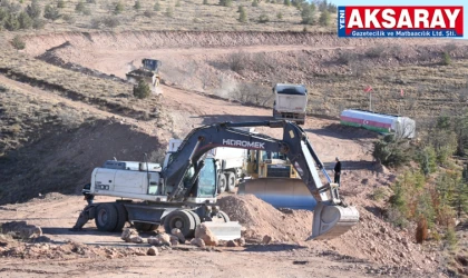 II. Kılıçarslan Kasrı ve Türbesinin yolu yapılıyor