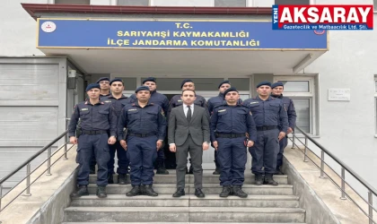 Kaymakam ilçe güvenliği hakkında bilgi aldı