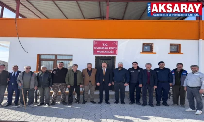 Kaymakam köy halkıyla buluştu