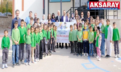 LALELİ İLKOKULU'NDA KAPSAMLI EĞİTİM Miniklere Sağlık Elçisi Belgesi verildi