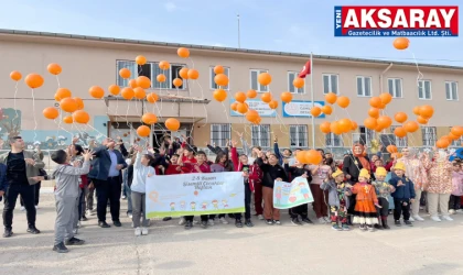 LÖSEMİLİ ÇOCUKLARA UMUT IŞIĞI Gökyüzüne balonlar bırakıldı