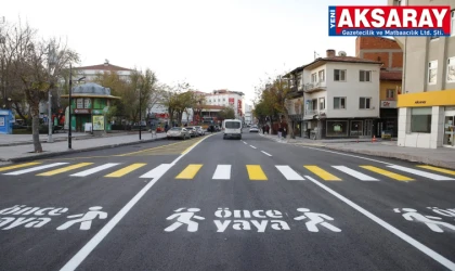 MEHMET ALTINSOY CADDESİ  Bir gecede yenilendi