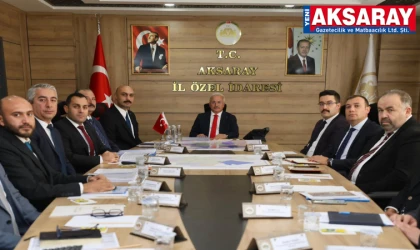 Özel İdare’de değerlendirme toplantısı