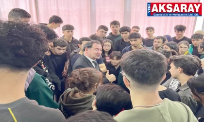 TÜRKİYE’NİN İLK UZAY MÜHENDİSİ TURGAY KARAKAŞ Aksaray Fen Lisesi’nde ilham verdi