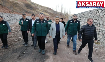 Uluırmak Deresi Taşkın Koruma Projesi yerinde incelendi