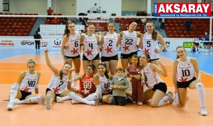 Voleybolda deplasmandan galibiyetle döndük