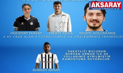 4 FUTBOLCUYLA YOLLAR AYRILDI