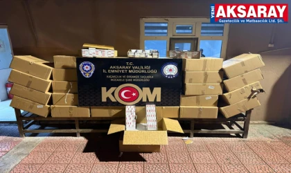 5 Milyonluk kaçak ürünler yakalandı    