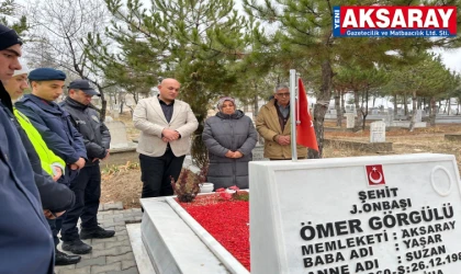 Ağaçören’de şehidimize vefa