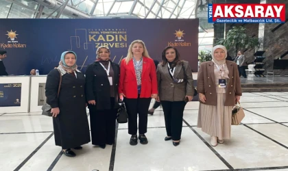 Ak Parti Kadın Kolları, Uluslararası Kadın Zirvesi'nde yer aldı