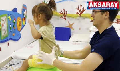 Aksaray Eğitim ve Araştırma Hastanesi’nde Çocuklara Kapsamlı Rehabilitasyon Hizmeti
