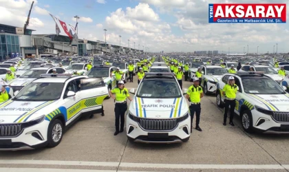 Aksaray’a 100 yeni araç takviyesi