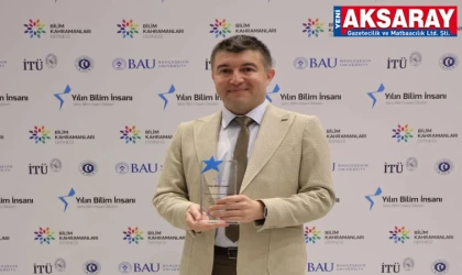 Aksaraylı Öğretim Üyesi “Yılın Genç Bilim İnsanı” ödülüne layık görüldü