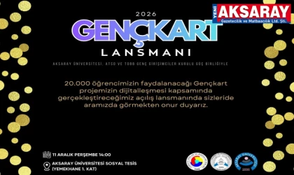 ASÜ Öğrencilerine özel "Genç Kart" lansmanı yapılıyor