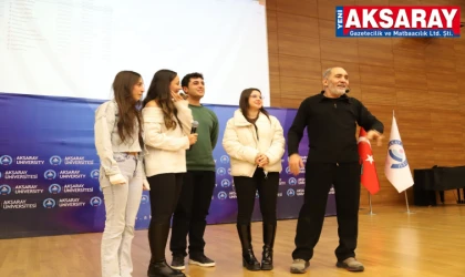 ASÜ’DE KONFERANS  ‘İnsana Yolculuk’konulu söyleşi