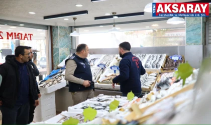 Balıkçılar denetlendi