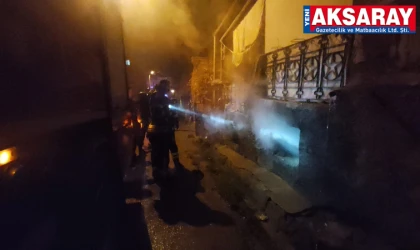 Bodrum katı yangını korkuttu