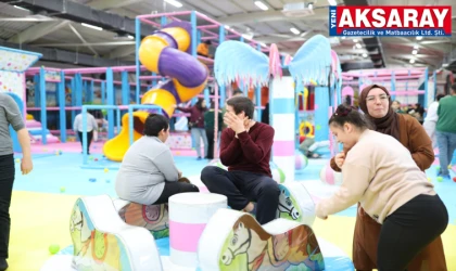 Çocuk Eğlence Merkezi, özel çocuklara kapılarını açtı