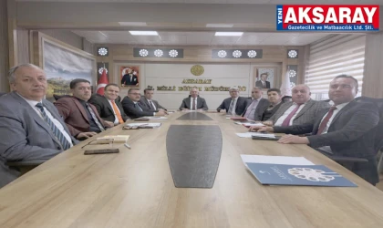 Eğitimde genel değerlendirme toplantısı