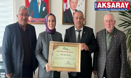 ESKİ GÜLAĞAÇ KAYMAKAMI İDİ Elif Nur Saçal fahri hemşerimiz oldu