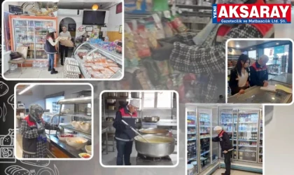 Gıda denetimleri hafta sonu da sürdü