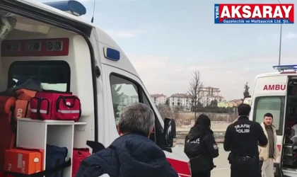 İki otomobil çarpıştı, 5 yaralı