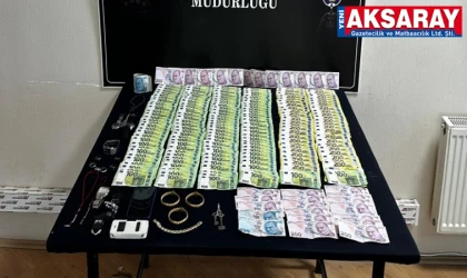 Konya’daki hırsızlık şüphelisi Aksaray’da yakalandı