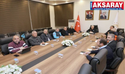 KRİZ MASASI KURULDU Valilikten kar seferberliği