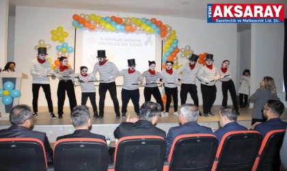 Özel öğrencilerin 3 Aralık gösterisi duygulandırdı