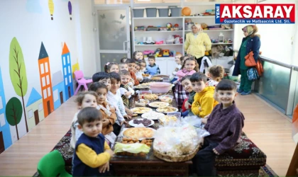 SELİME SULTAN KADIN AKTİVİTE MERKEZİ  Miniklerle yerli malı haftası kutlandı