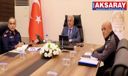 Yılbaşı öncesi güvenlik zirvesi