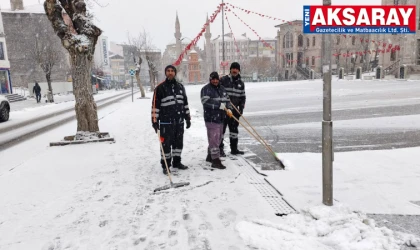 2026’yı ‘Beyaz bereket’ mesaisiyle karşıladılar