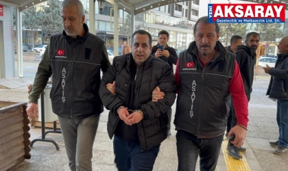 29 İLDE ARANIYORDU AKSARAY'DA YAKALANDI 48 Suç dosyası varmış
