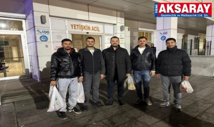 Ak Gençlik’ten sağlık kahramanlarına tatlı sürpriz