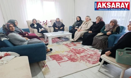 Ak kadınlar Hasas mahallesi’nde gönüllere konuk oldu