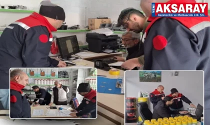 Aksaray’da zirai ilaç ve ekipman bayilerine sıkı takip