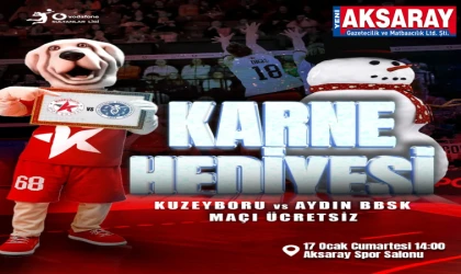 Aydın maçı tüm öğrencilerimize ve 2 veliye ücretsiz