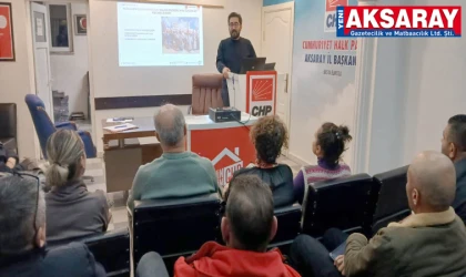 CHP Yöneticileri eğitim alıyor