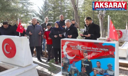 Dualar aziz şehitlerimiz için