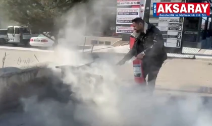 Elektrik panosunu yangını korkuttu