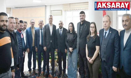 HAYIRLI OLSUN ZİYARETLERİ SÜRÜYOR Esnaf Odasında yeni dönem