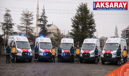HEDEF DAHA HIZLI MÜDAHALE 112 Filosu 5 yeni ambulansla güçlendi