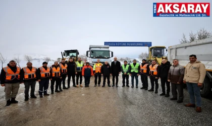 Kar timlerine moral ziyareti