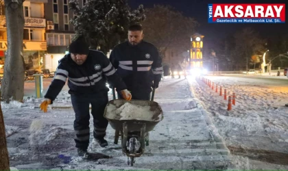 Karla mücadele aralıksız sürüyor